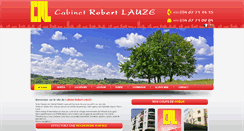 Desktop Screenshot of cabinetlauze.com
